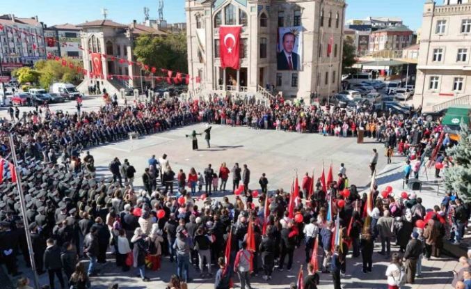 Aksaray’da 29 Ekim kutlamaları