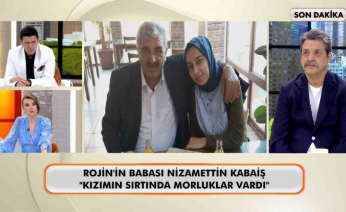 Rojin’in babası canlı yayında konuştu