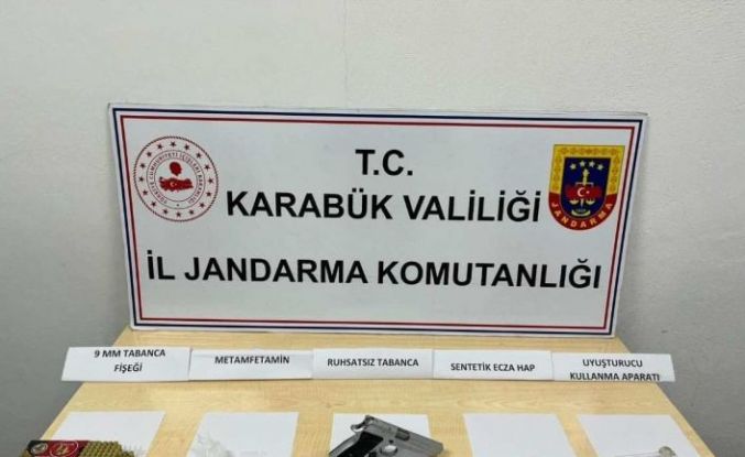 Karabük’te uyuşturucu operasyonu