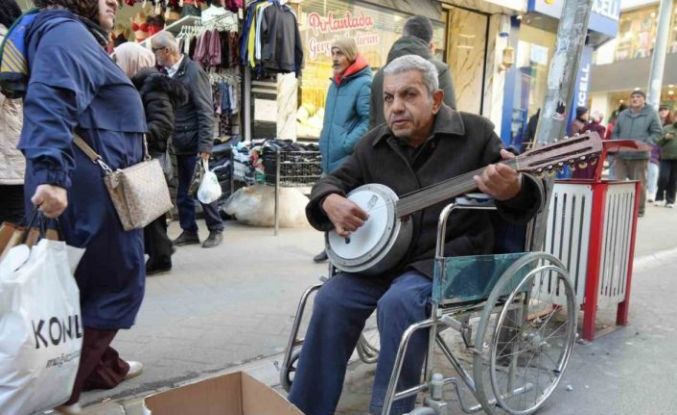 Sokak sanatçısı ’Cümbüşçü Hasan’ın dramı