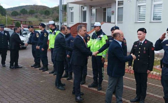 Çan’da bayramlaşma töreni gerçekleştirildi