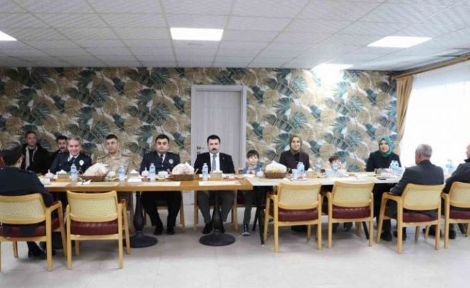 Diyadin’de polisler için yemek programı