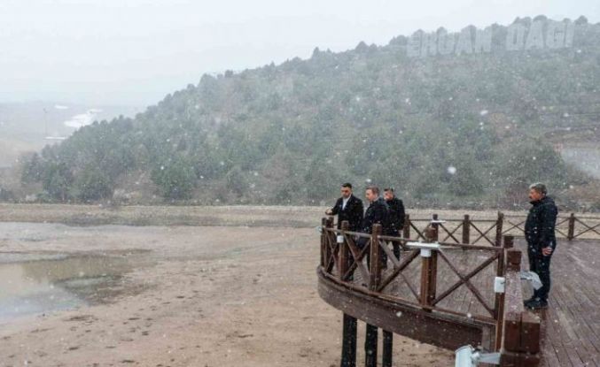 Ergan Dağı Kayak Merkezi incelendi