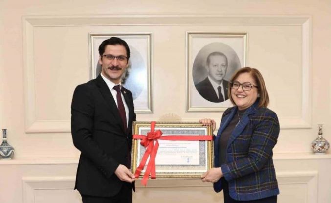 Gaziantep Büyükşehir’e iki önemli belge