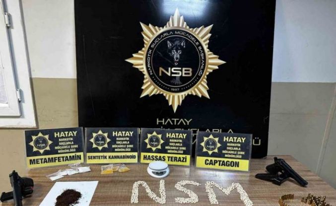 Hatay’da uyuşturucu operasyonu: 10 gözaltı