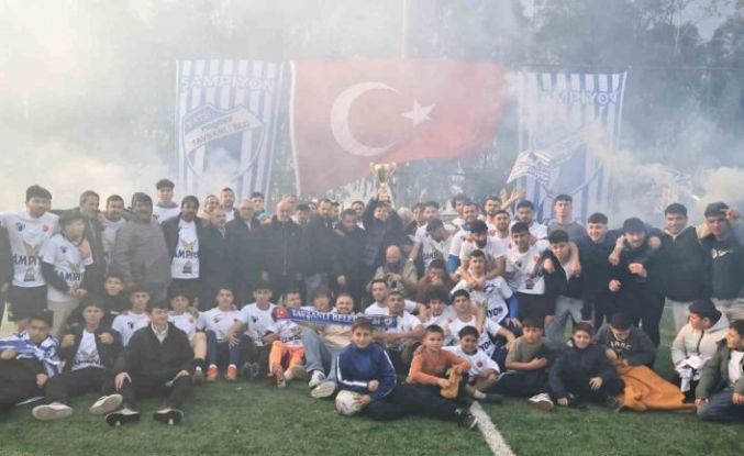 Şampiyon Tavşanlı kupasına kavuştu
