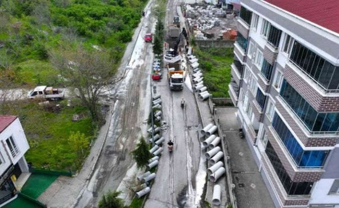 SBB’den Çarşamba’nın altyapısına neşter