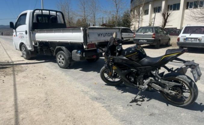Tavşanlı’da trafik kazası 1 yaralı